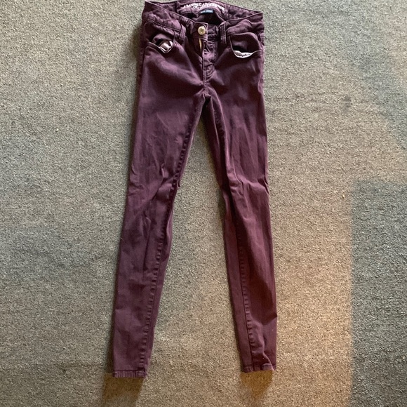 Skinny jeans/ super tight/ color jeans/ American eagle - Picture 1 of 5